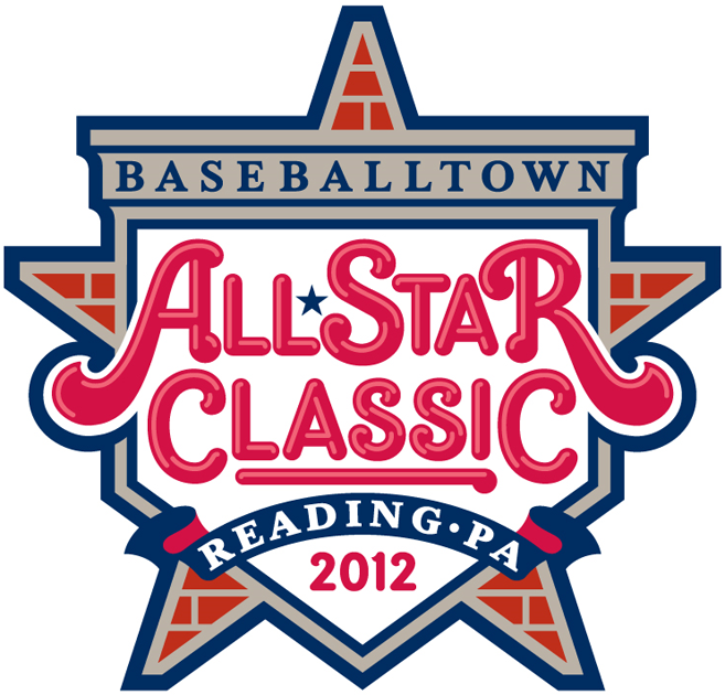 EL All-Star Game 2012 Primary Logo iron on transfers for T-shirts